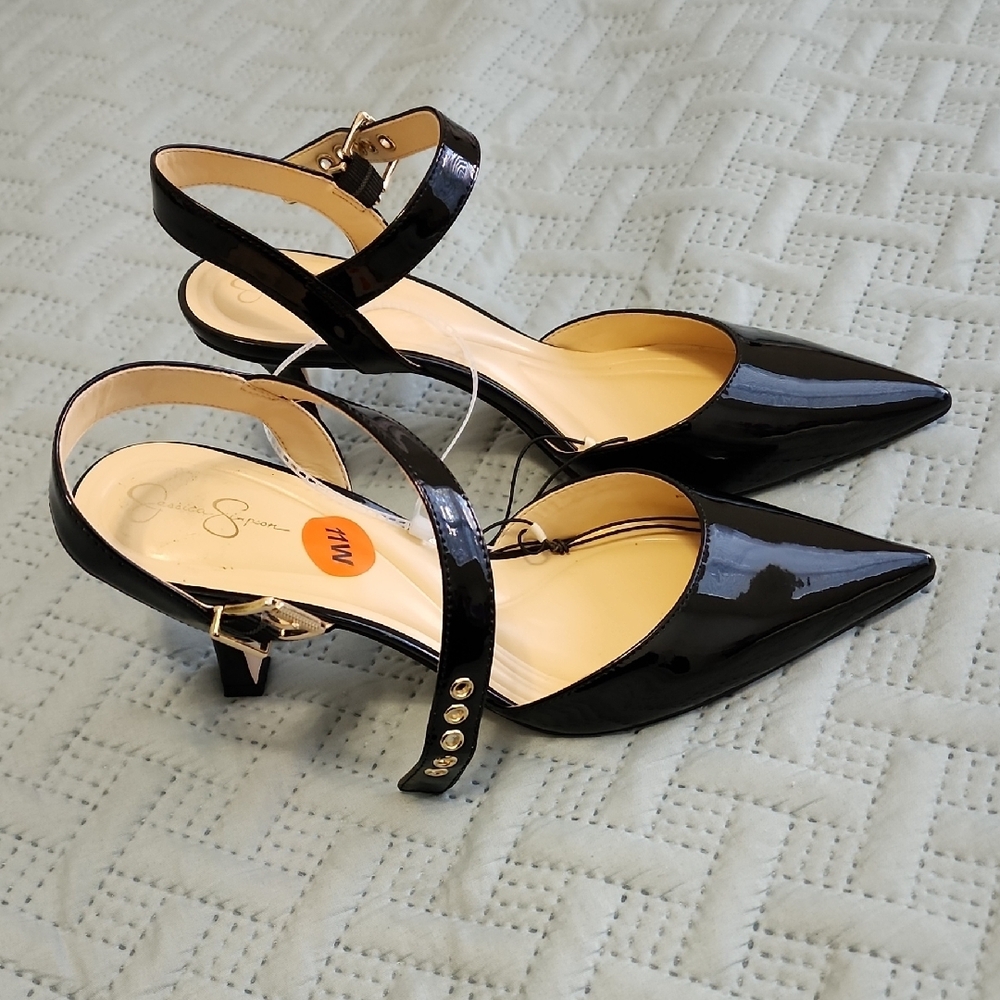 Jessica Simpson Elegant Black Women's Heels - Picture 4 of 12